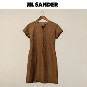 [ JIL SANDER ] Vintage Silk/Linen Dress ⭐
